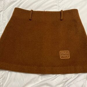 Miu Miu mini skirt